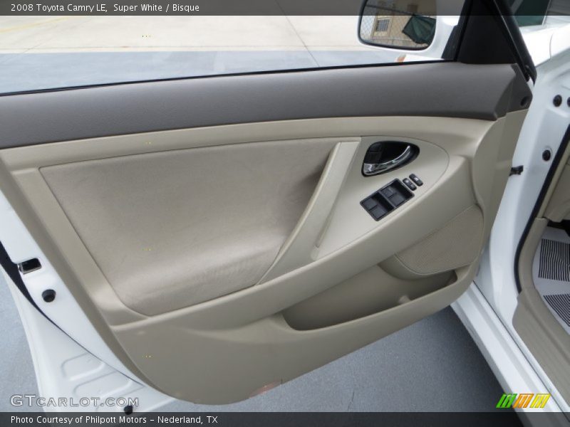 Super White / Bisque 2008 Toyota Camry LE