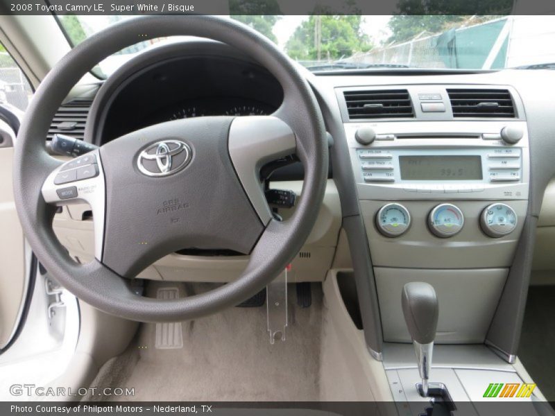 Super White / Bisque 2008 Toyota Camry LE