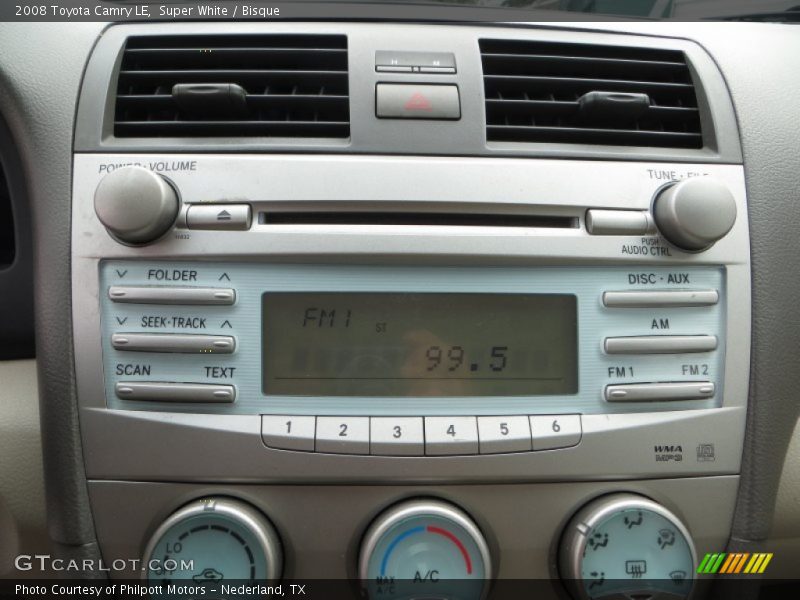 Super White / Bisque 2008 Toyota Camry LE