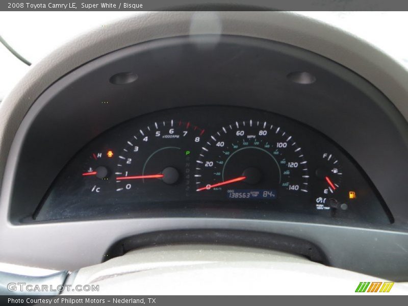 Super White / Bisque 2008 Toyota Camry LE