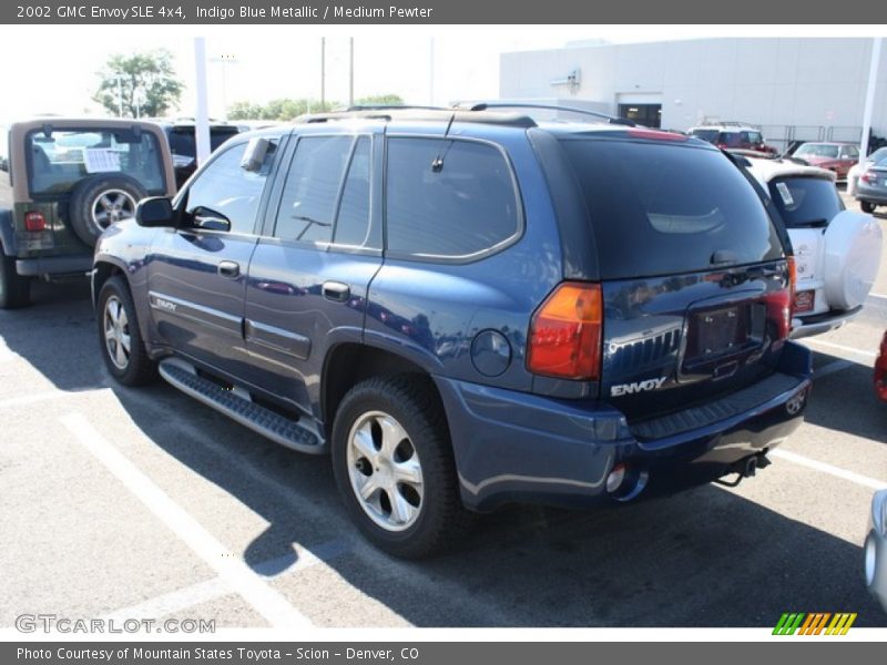 Indigo Blue Metallic / Medium Pewter 2002 GMC Envoy SLE 4x4