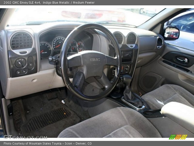 Indigo Blue Metallic / Medium Pewter 2002 GMC Envoy SLE 4x4