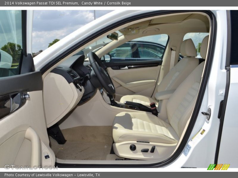  2014 Passat TDI SEL Premium Cornsilk Beige Interior