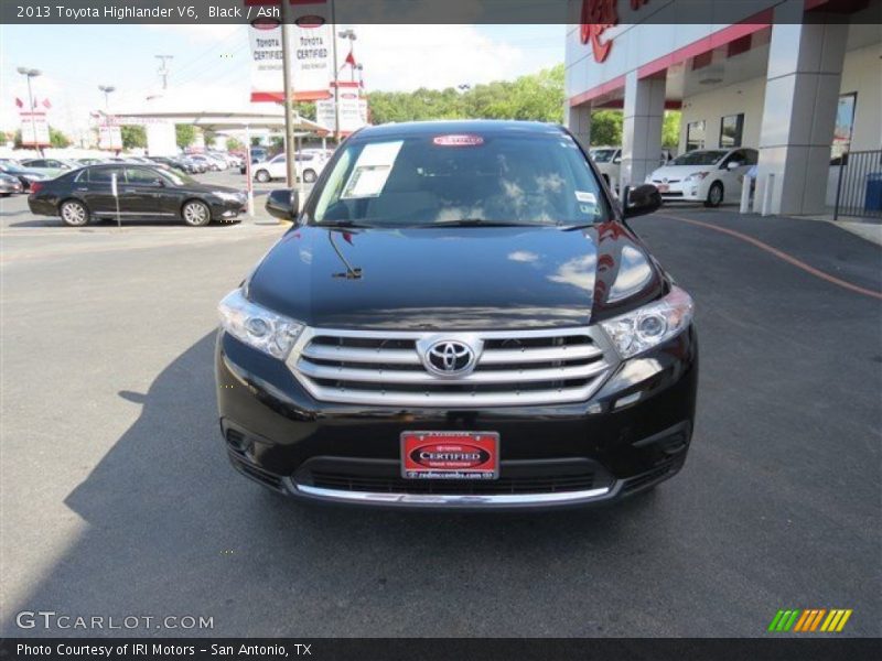 Black / Ash 2013 Toyota Highlander V6