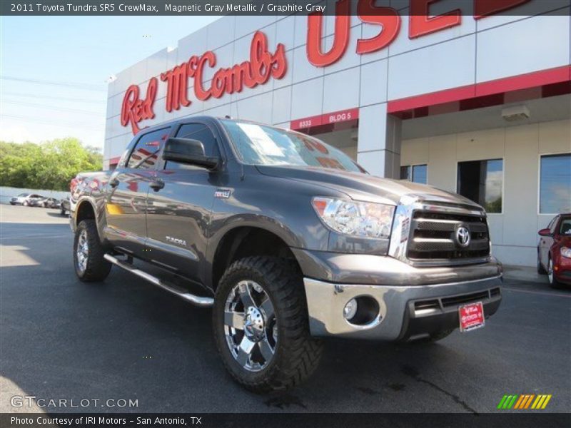 Magnetic Gray Metallic / Graphite Gray 2011 Toyota Tundra SR5 CrewMax
