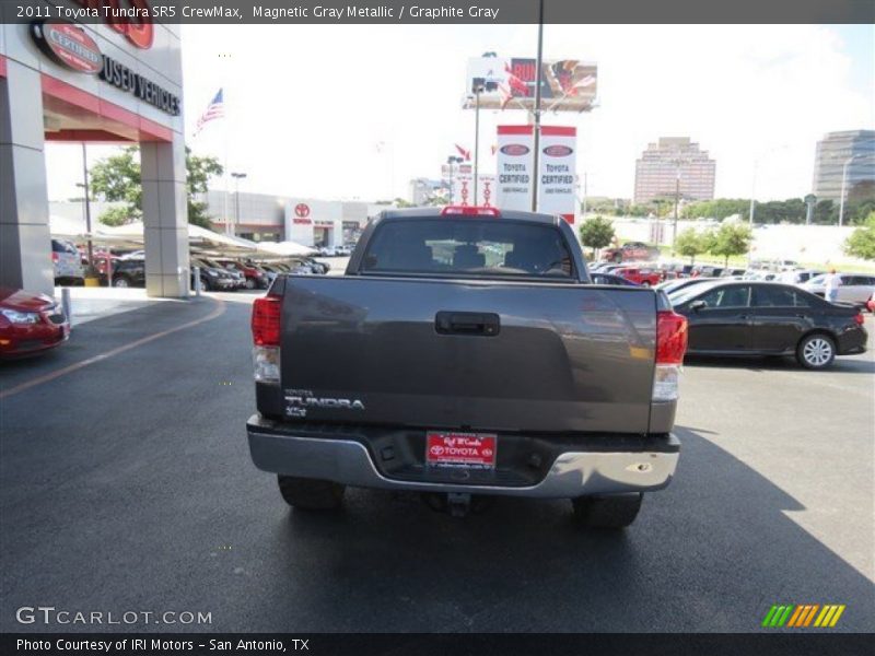 Magnetic Gray Metallic / Graphite Gray 2011 Toyota Tundra SR5 CrewMax