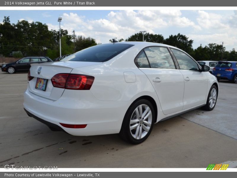 Pure White / Titan Black 2014 Volkswagen Jetta GLI