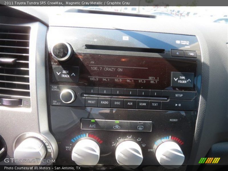 Magnetic Gray Metallic / Graphite Gray 2011 Toyota Tundra SR5 CrewMax