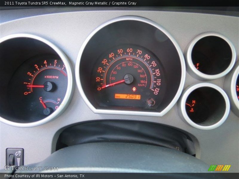 Magnetic Gray Metallic / Graphite Gray 2011 Toyota Tundra SR5 CrewMax