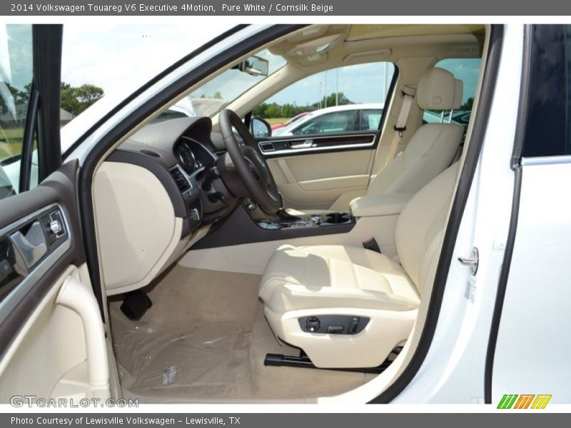  2014 Touareg V6 Executive 4Motion Cornsilk Beige Interior