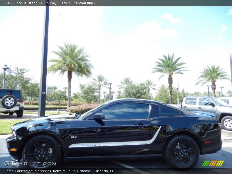Black / Charcoal Black 2012 Ford Mustang V6 Coupe