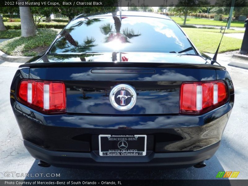 Black / Charcoal Black 2012 Ford Mustang V6 Coupe