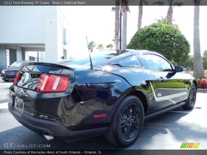 Black / Charcoal Black 2012 Ford Mustang V6 Coupe