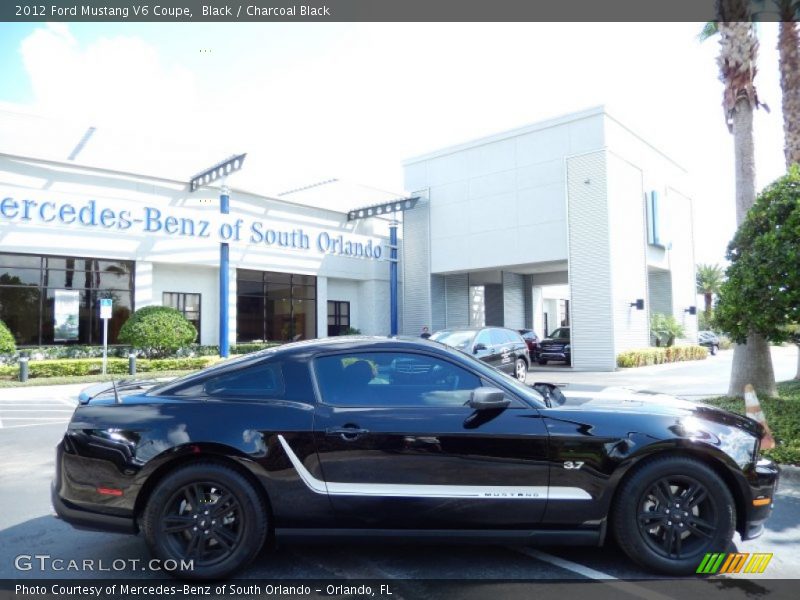 Black / Charcoal Black 2012 Ford Mustang V6 Coupe