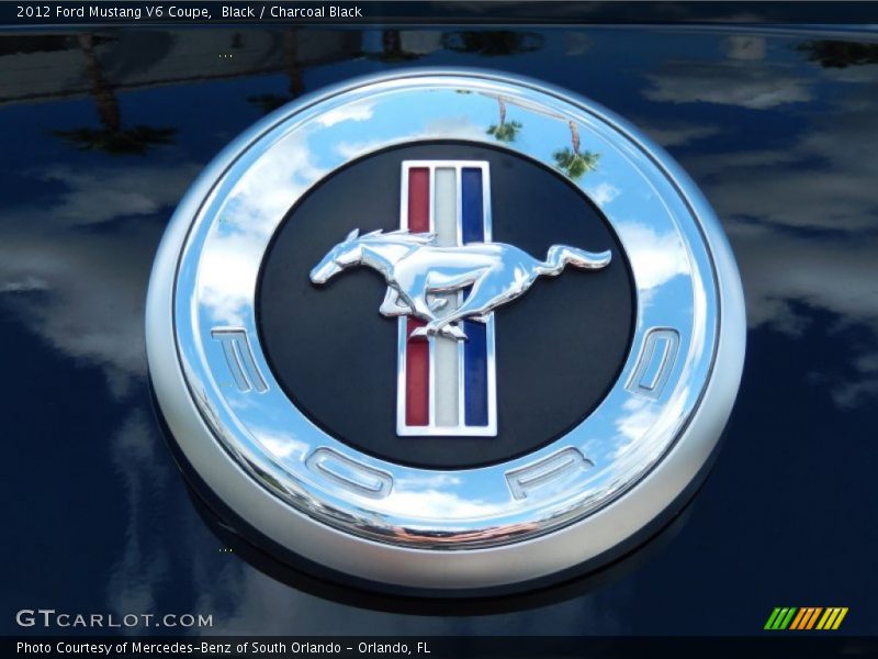 Black / Charcoal Black 2012 Ford Mustang V6 Coupe