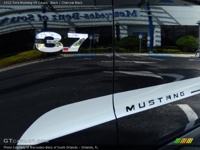 Black / Charcoal Black 2012 Ford Mustang V6 Coupe