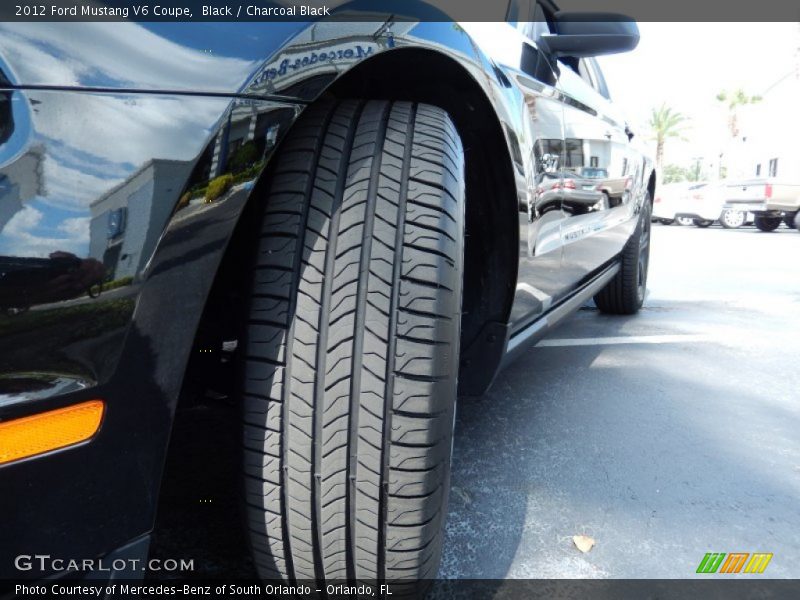 Black / Charcoal Black 2012 Ford Mustang V6 Coupe