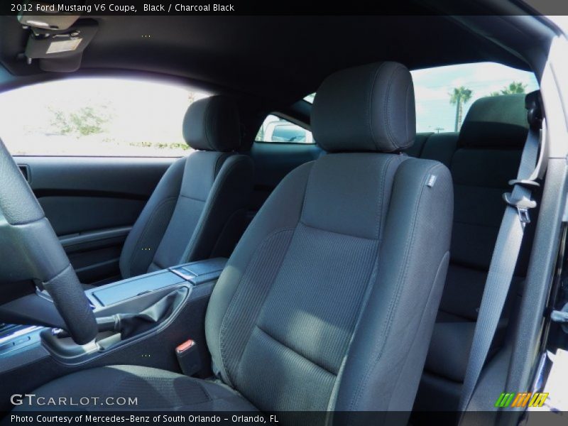 Black / Charcoal Black 2012 Ford Mustang V6 Coupe
