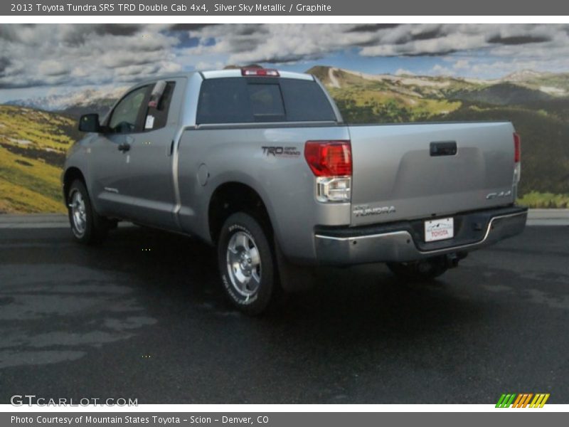 Silver Sky Metallic / Graphite 2013 Toyota Tundra SR5 TRD Double Cab 4x4