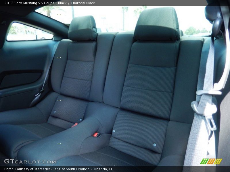 Black / Charcoal Black 2012 Ford Mustang V6 Coupe