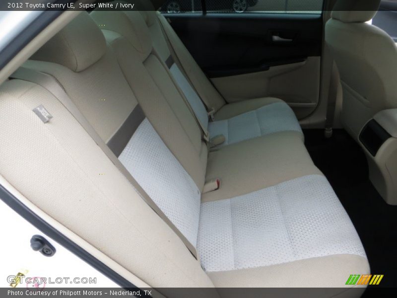 Super White / Ivory 2012 Toyota Camry LE