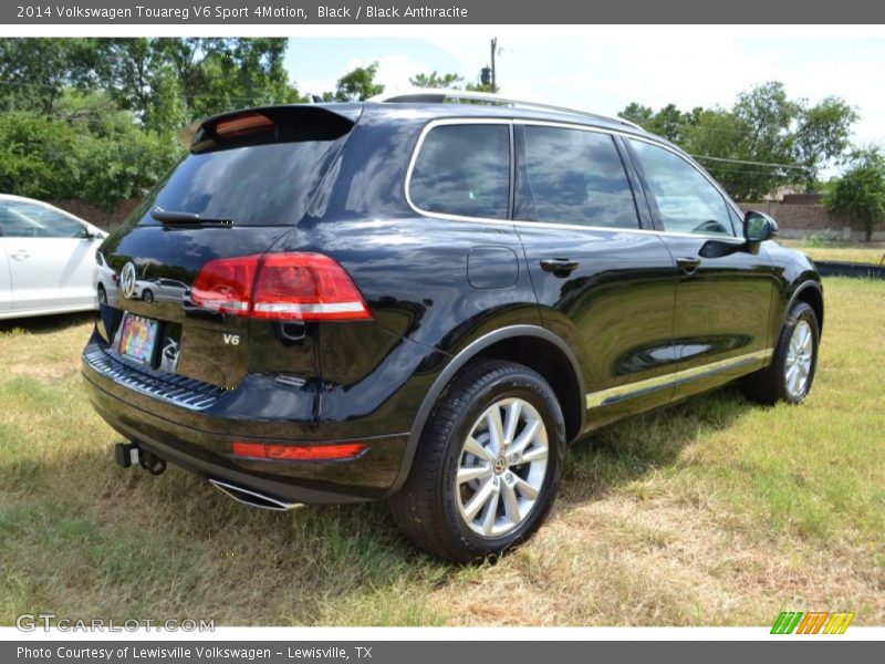 Black / Black Anthracite 2014 Volkswagen Touareg V6 Sport 4Motion