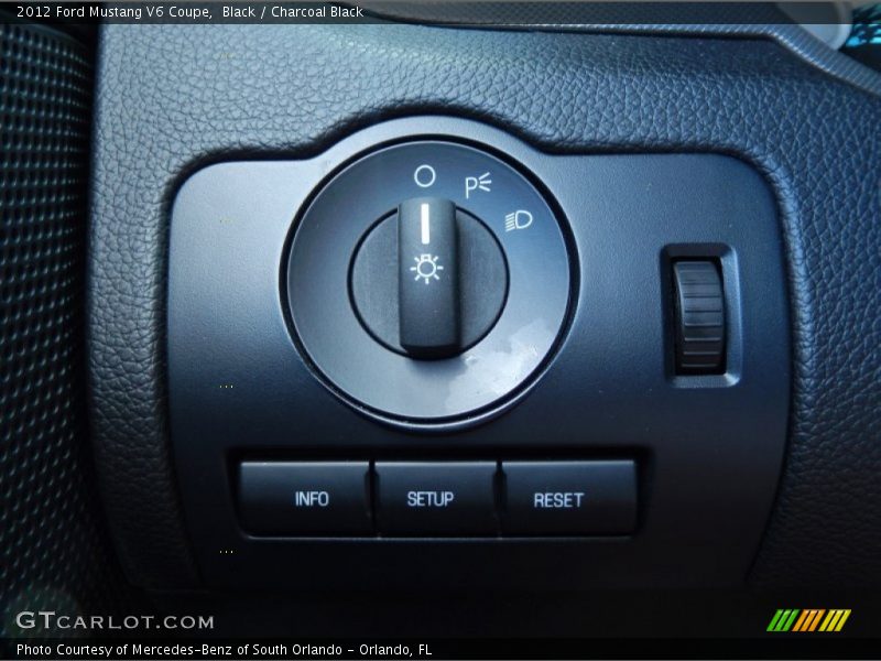 Black / Charcoal Black 2012 Ford Mustang V6 Coupe