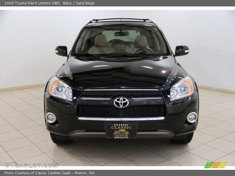Black / Sand Beige 2009 Toyota RAV4 Limited 4WD