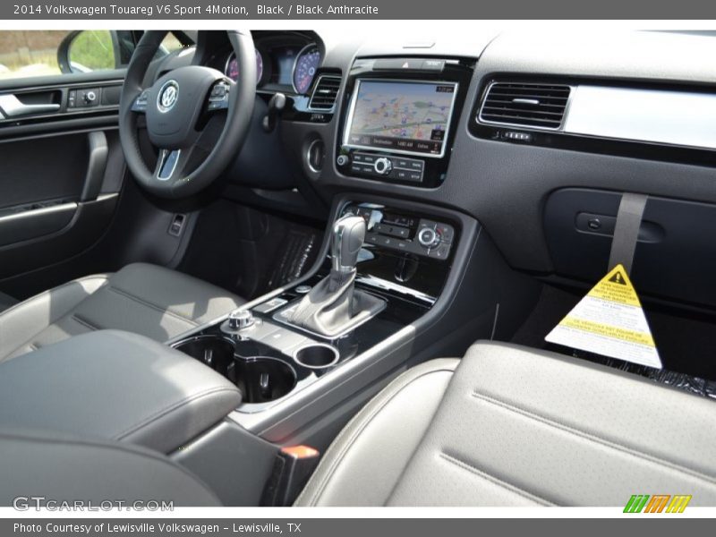 Black / Black Anthracite 2014 Volkswagen Touareg V6 Sport 4Motion