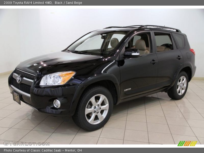 Black / Sand Beige 2009 Toyota RAV4 Limited 4WD