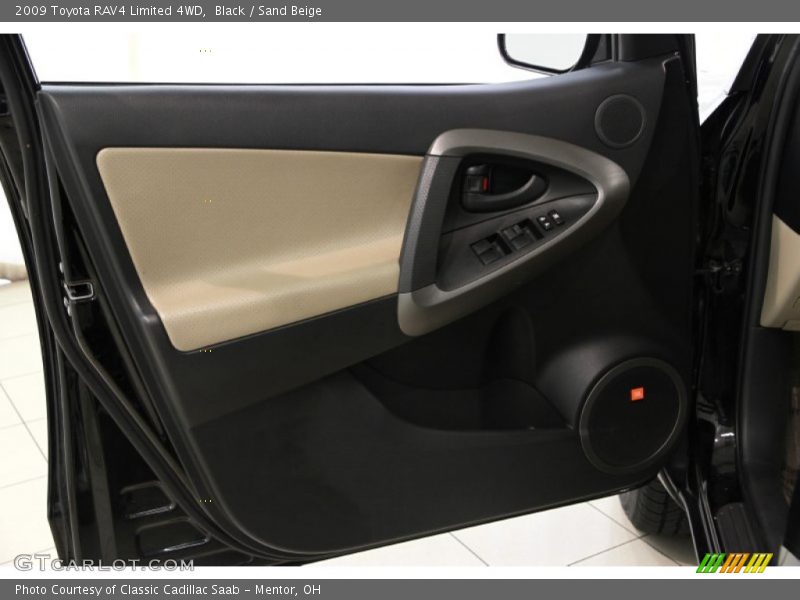 Black / Sand Beige 2009 Toyota RAV4 Limited 4WD