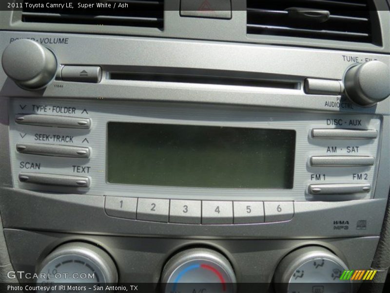 Super White / Ash 2011 Toyota Camry LE