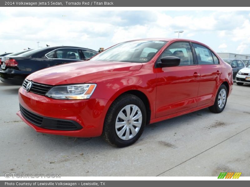 Front 3/4 View of 2014 Jetta S Sedan