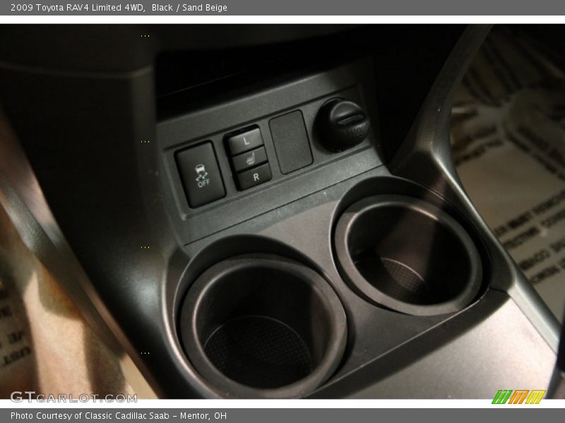 Black / Sand Beige 2009 Toyota RAV4 Limited 4WD