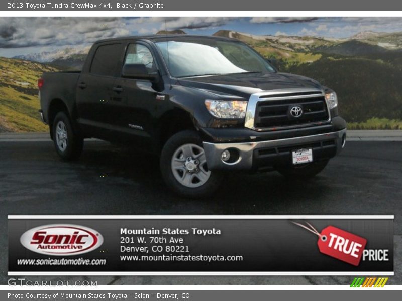 Black / Graphite 2013 Toyota Tundra CrewMax 4x4