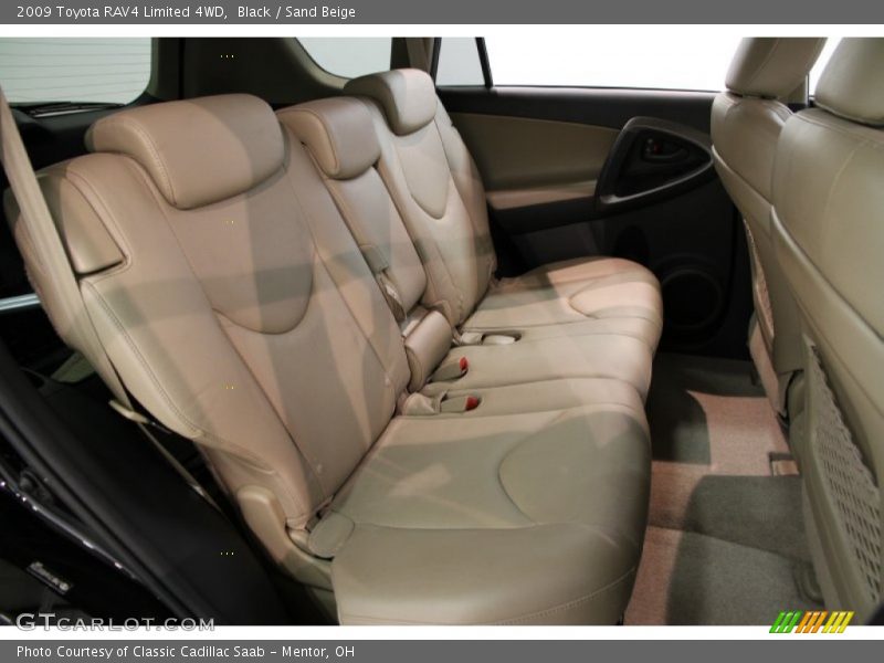 Black / Sand Beige 2009 Toyota RAV4 Limited 4WD
