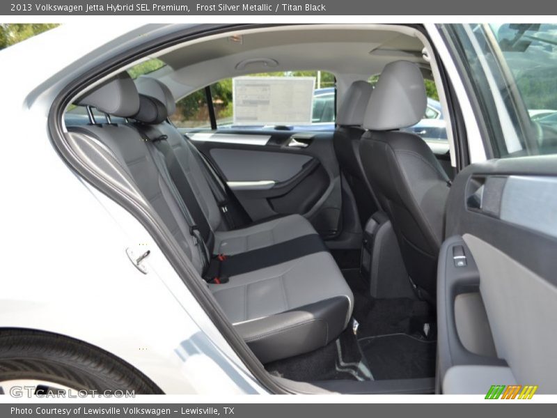 Frost Silver Metallic / Titan Black 2013 Volkswagen Jetta Hybrid SEL Premium