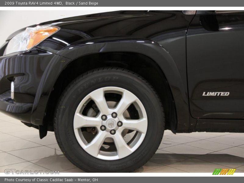 Black / Sand Beige 2009 Toyota RAV4 Limited 4WD