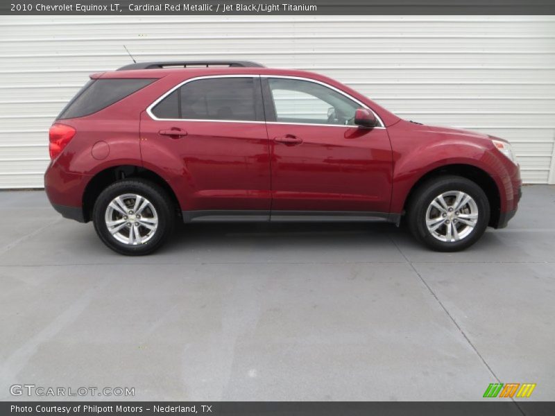 Cardinal Red Metallic / Jet Black/Light Titanium 2010 Chevrolet Equinox LT