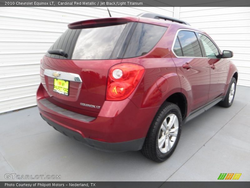 Cardinal Red Metallic / Jet Black/Light Titanium 2010 Chevrolet Equinox LT