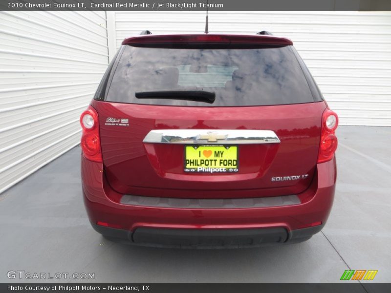 Cardinal Red Metallic / Jet Black/Light Titanium 2010 Chevrolet Equinox LT