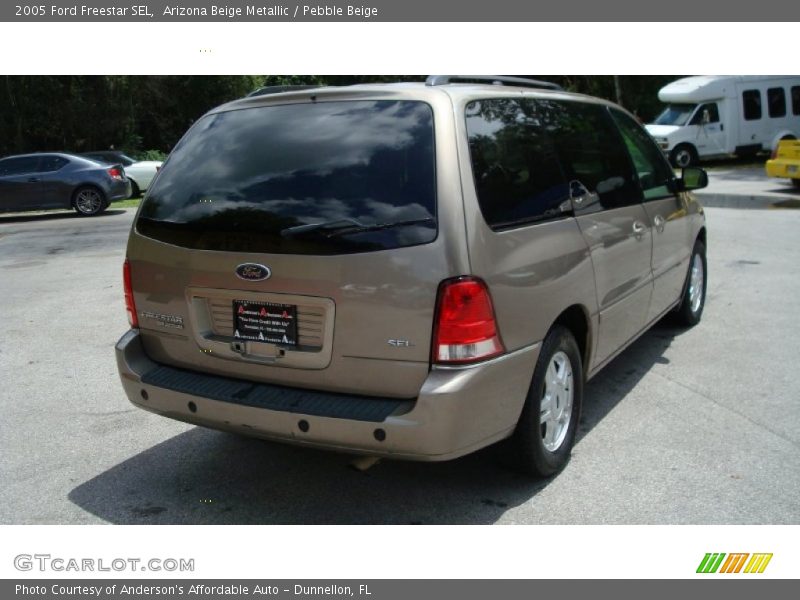 Arizona Beige Metallic / Pebble Beige 2005 Ford Freestar SEL