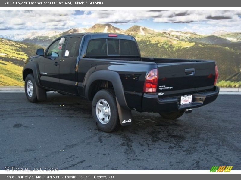 Black / Graphite 2013 Toyota Tacoma Access Cab 4x4