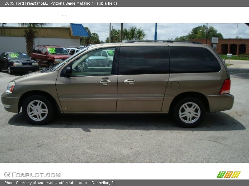 Arizona Beige Metallic / Pebble Beige 2005 Ford Freestar SEL