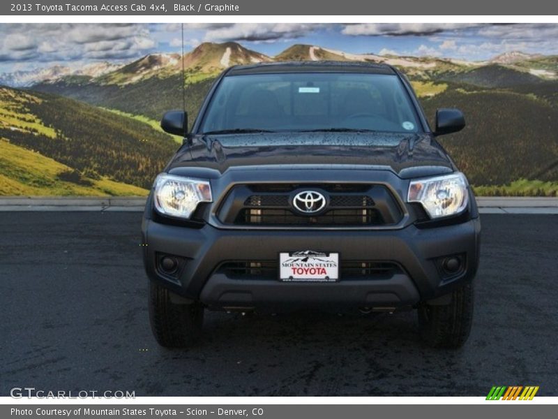 Black / Graphite 2013 Toyota Tacoma Access Cab 4x4