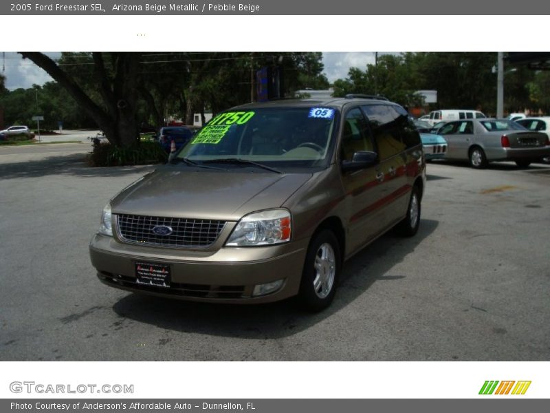 Arizona Beige Metallic / Pebble Beige 2005 Ford Freestar SEL