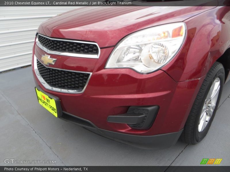 Cardinal Red Metallic / Jet Black/Light Titanium 2010 Chevrolet Equinox LT