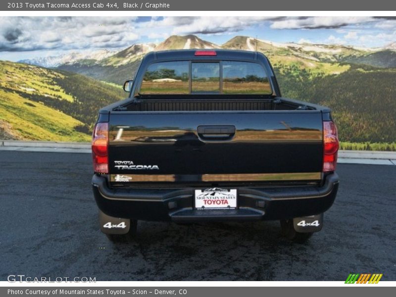 Black / Graphite 2013 Toyota Tacoma Access Cab 4x4