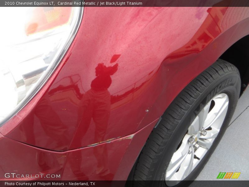 Cardinal Red Metallic / Jet Black/Light Titanium 2010 Chevrolet Equinox LT