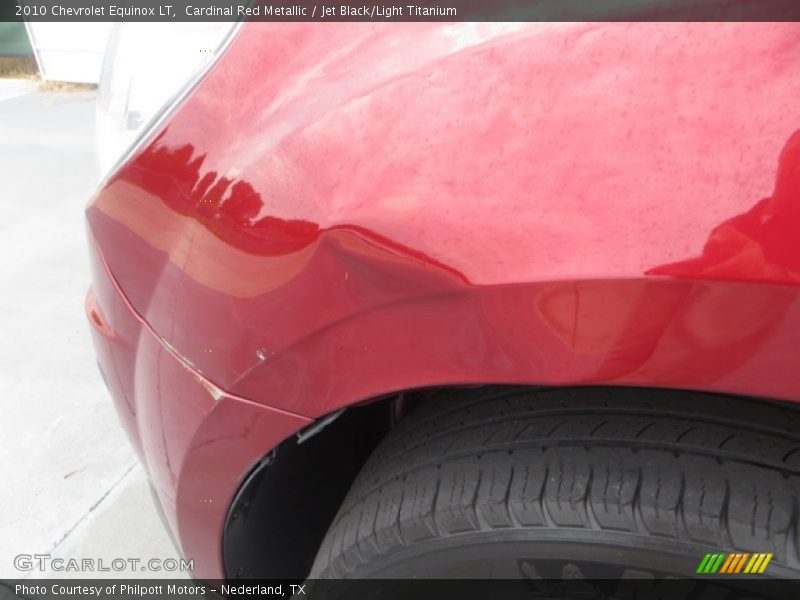 Cardinal Red Metallic / Jet Black/Light Titanium 2010 Chevrolet Equinox LT